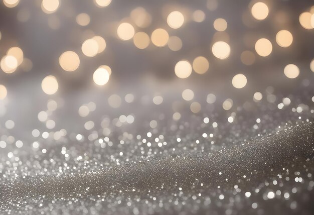 Abstract bokeh background with glitter