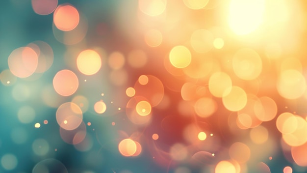 abstract bokeh background