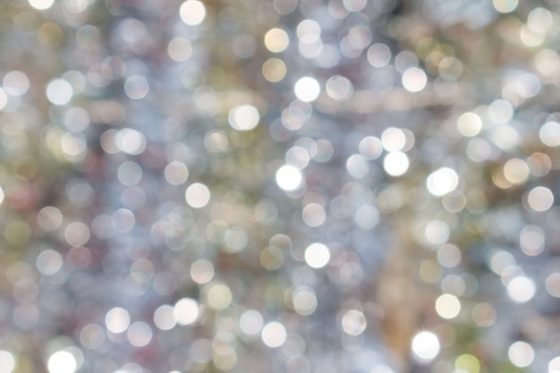 Abstract bokeh blur of soft light background