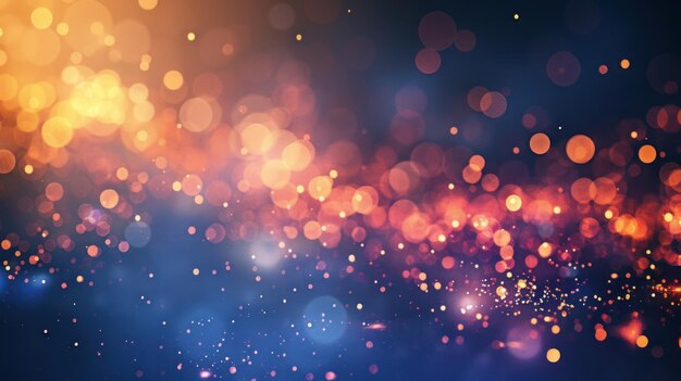 abstract bokeh lights background