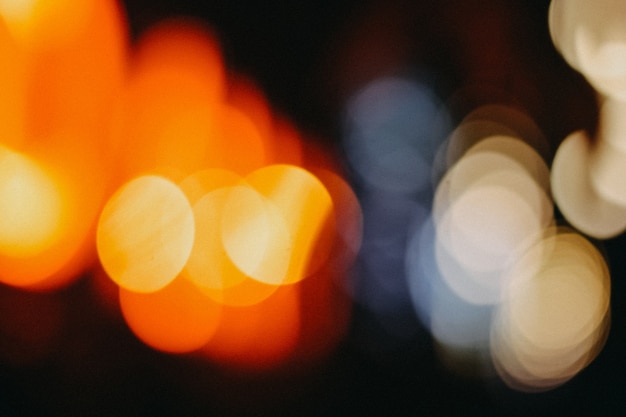 Abstract of Bokeh Lights