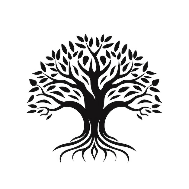 abstract boom logo gratis foto HD achtergrond