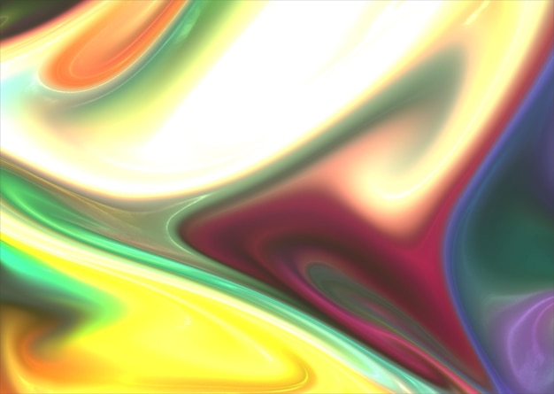 Фото Абстрактный яркий фон с пятнами неоновой краской