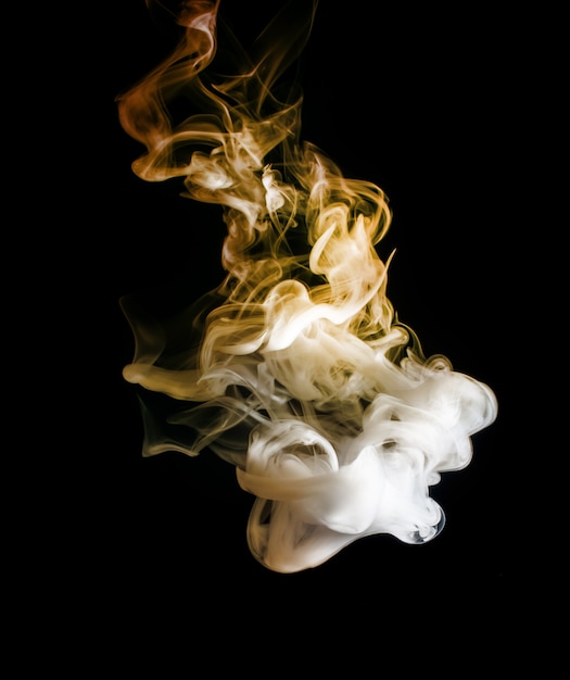 Abstract bright and beautiful color smoke 