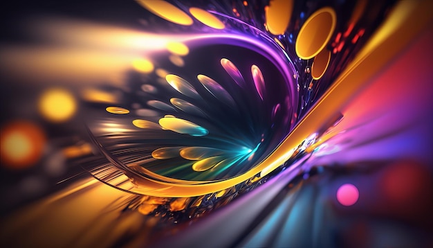 Abstract bright color background Generative AI