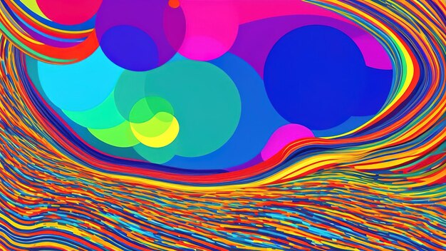 Abstract bright full color background