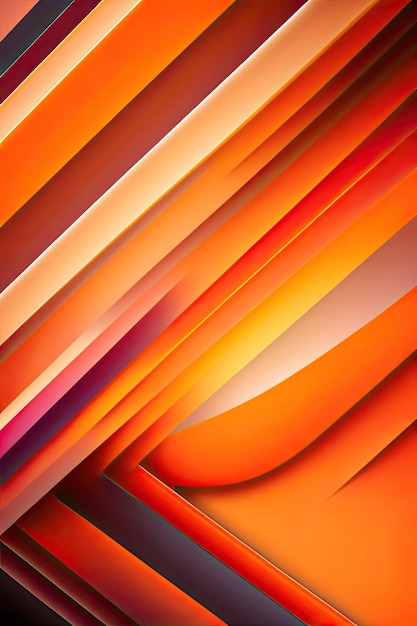 Abstract bright orange background