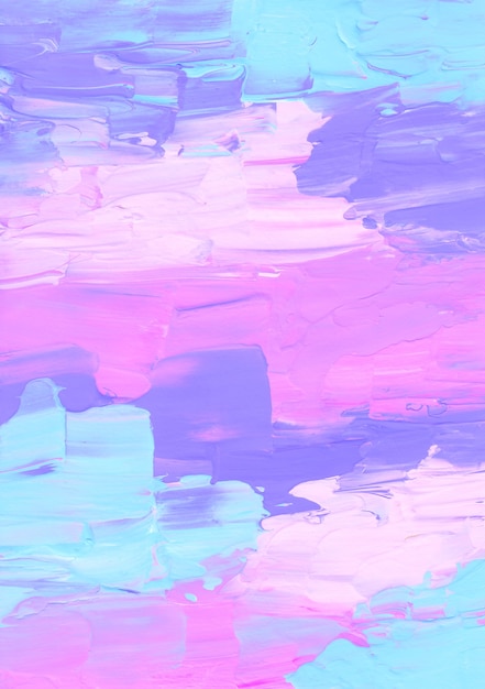 Abstract bright pink, blue, purple and white textured background