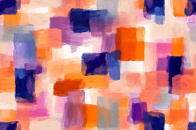 Abstract bright square strokes gesture a seamless pattern