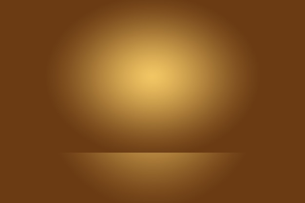 Gradiente marrone astratto ben utilizzato come sfondo per l'esposizione del prodotto