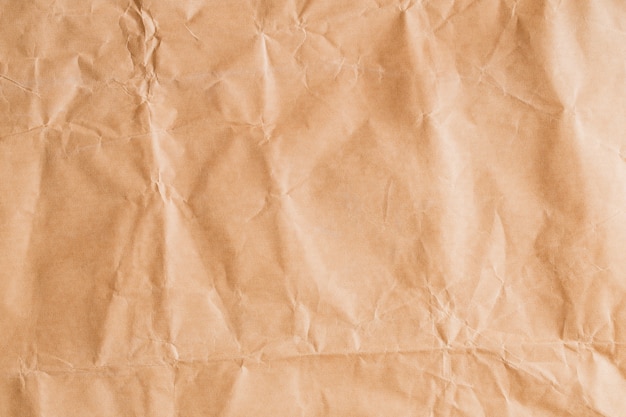 Abstract brown recycle crumpled paper for background,crease of brown paper textures for design