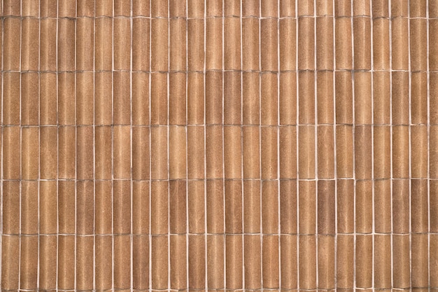 Abstract brown tile texture background