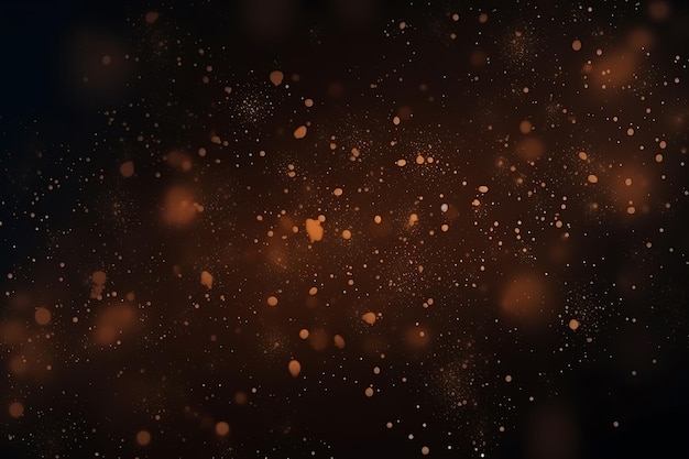 Abstract Brown vector texture with beautiful stars Ai Generative