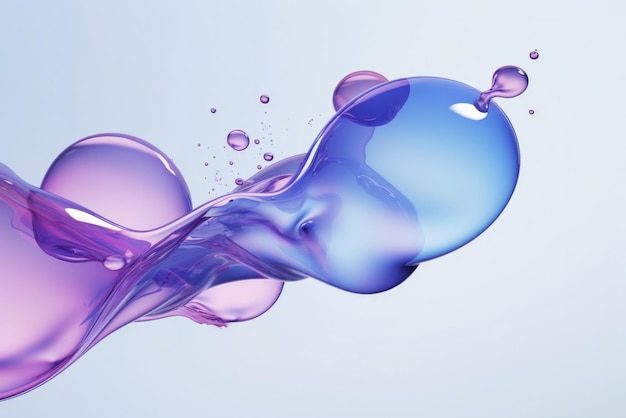 abstract bubbles background concept