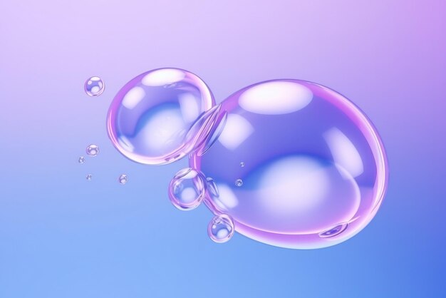 абстрактная концепция фона пузырей