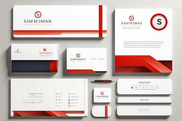 Abstract Business Card Layout