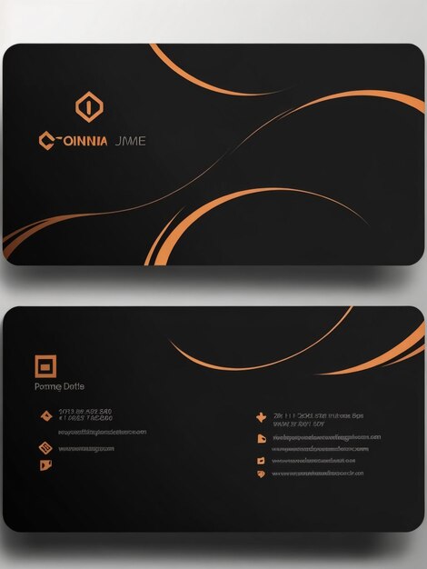 Abstract Business Name Card Style graphic Design Concept background