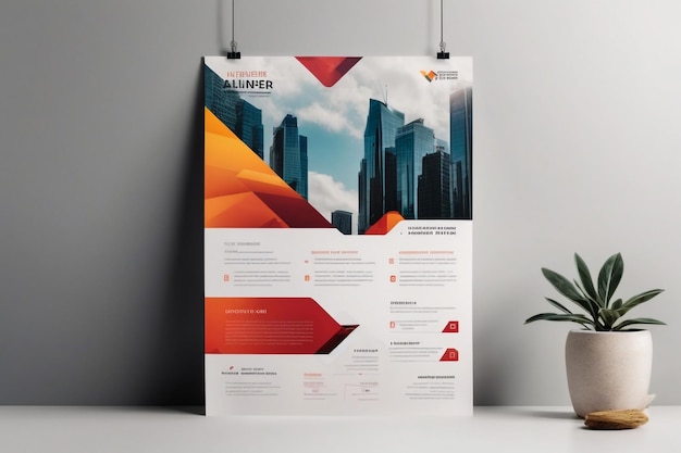 Abstract business style letterhead template design for corporate projects Print ready editable simpl