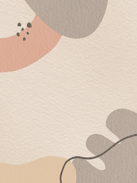 Абстрактная деловая карта с коричневым пятном фона Акварельная текстура
