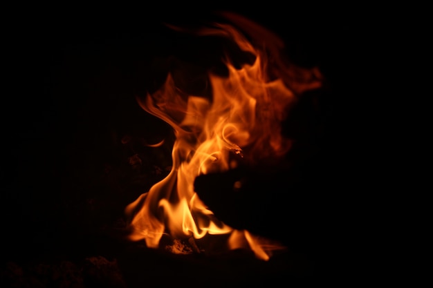 Abstract Campfire Background