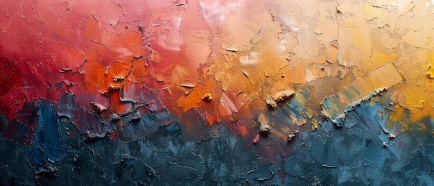 An abstract canvas texture created with oil paint