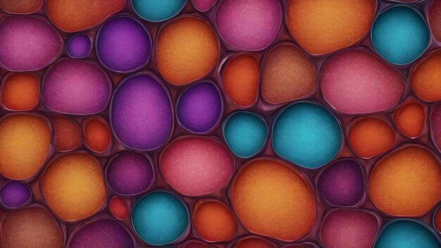 Abstract cells pattern