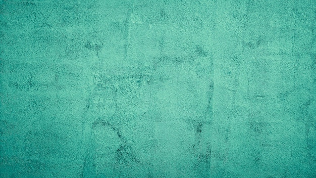 abstract cement concrete wall texture background green teal color