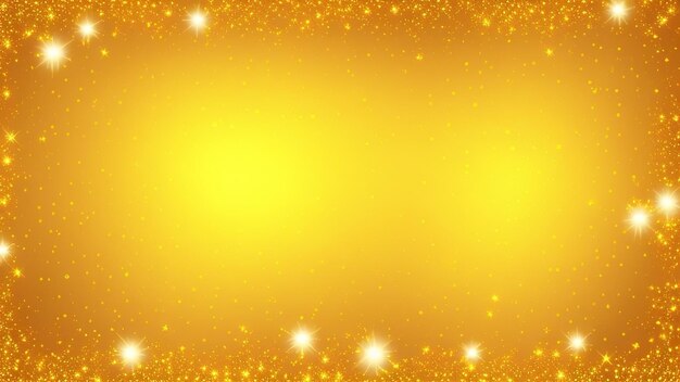 Abstract christmas background with golden glitter
