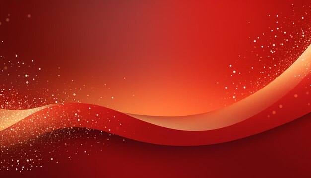 Abstract Christmas background with waves Crystal effects