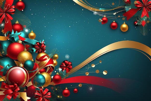 Abstract Christmas background