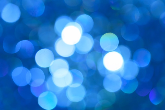 Abstract circular bokeh background of light