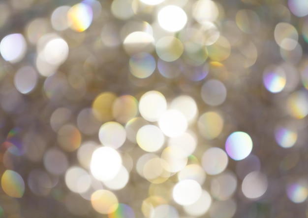 Abstract circular bokeh background of light