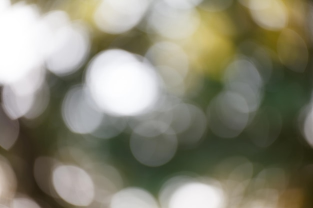 Photo abstract circular bokeh background of light