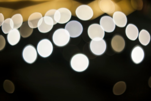 Abstract circular bokeh of light background