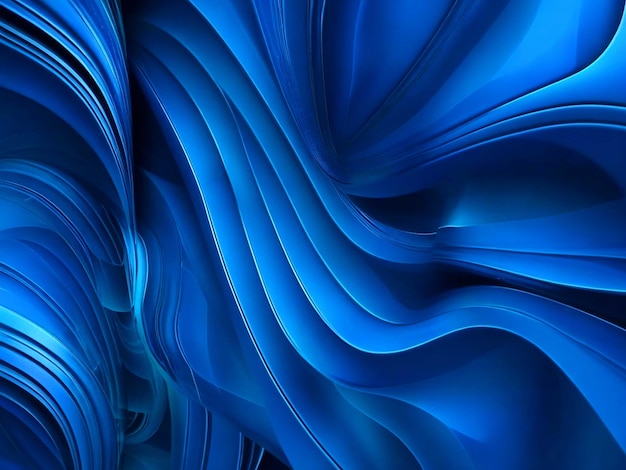 abstract classic blue screensaver