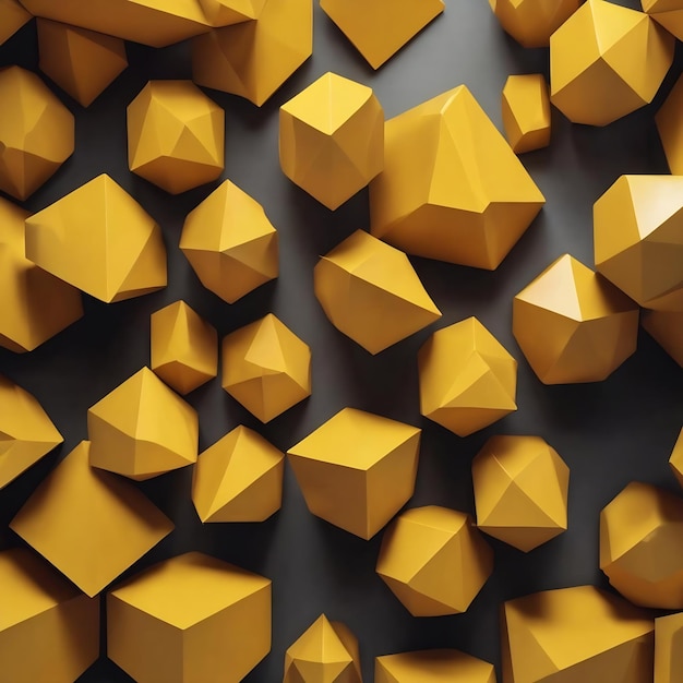 Abstract classic geometric yellow concept for background