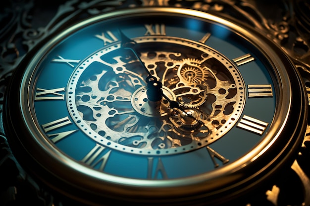 Фото abstract_clock_time_essence