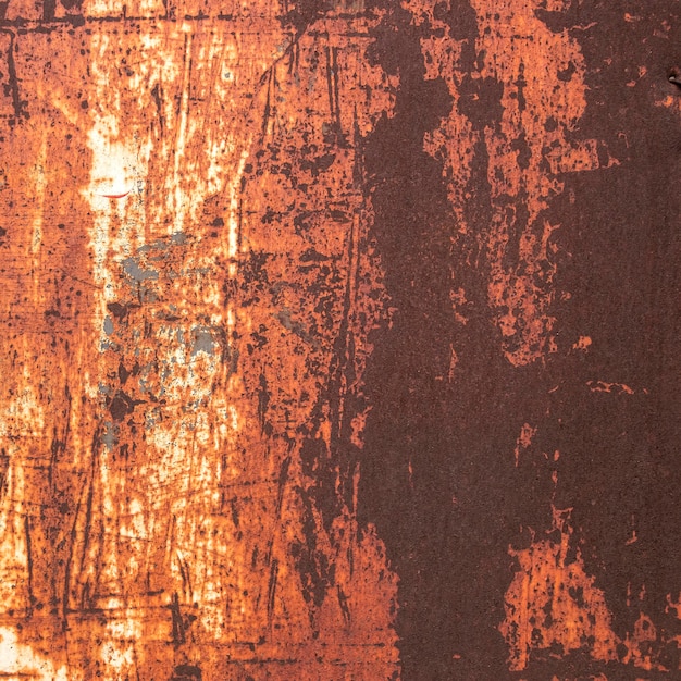 Photo abstract close-up of rusty metallic wallpaper