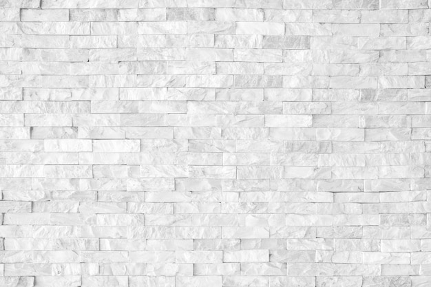 Photo abstract closeup white brick wall background