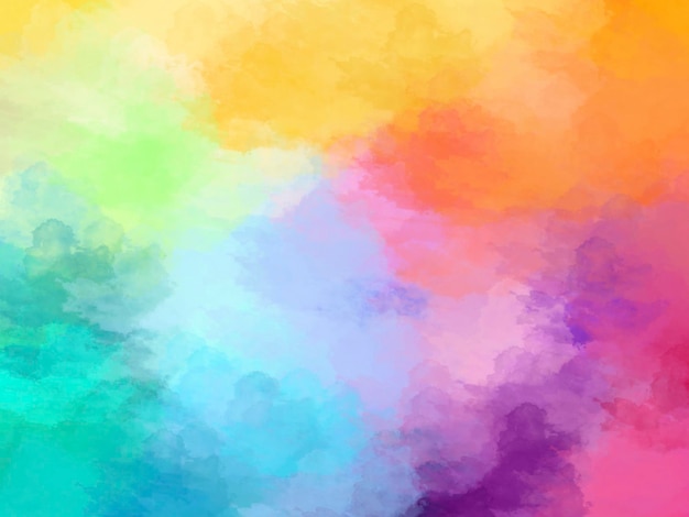 Abstract cloud background colorful