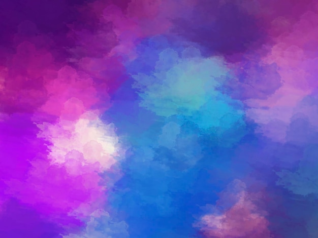 Abstract cloud background colorful