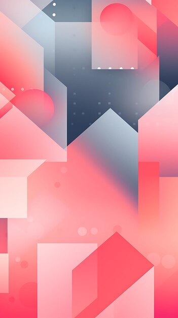 Abstract colofull geometric mobile wallpaper background