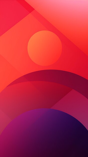 Abstract colofull geometric mobile wallpaper background