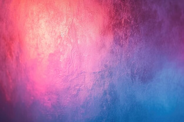 Abstract Color Gradient Blurred Background with Film Grain Texture