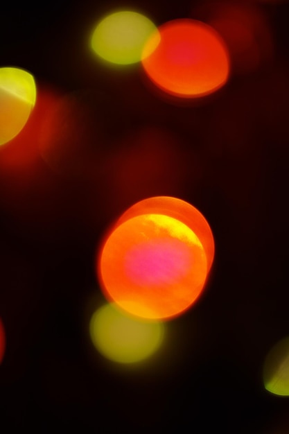 Abstract color lens bokeh background