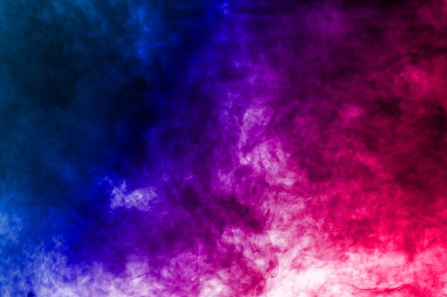 Abstract color smoke clouds.