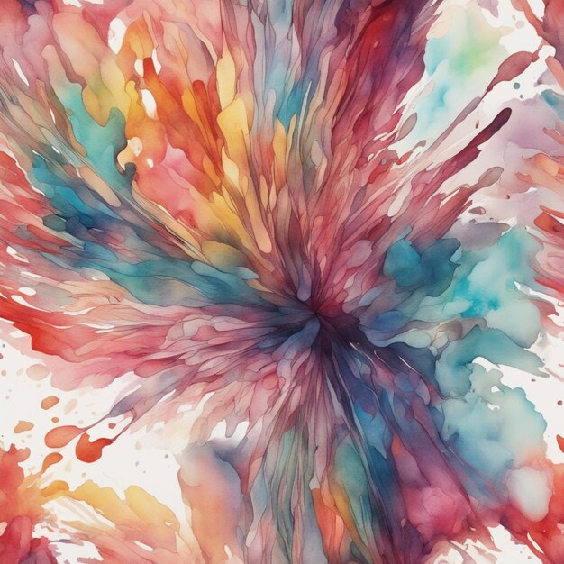 Abstract color spalash illustration watercolor background teture