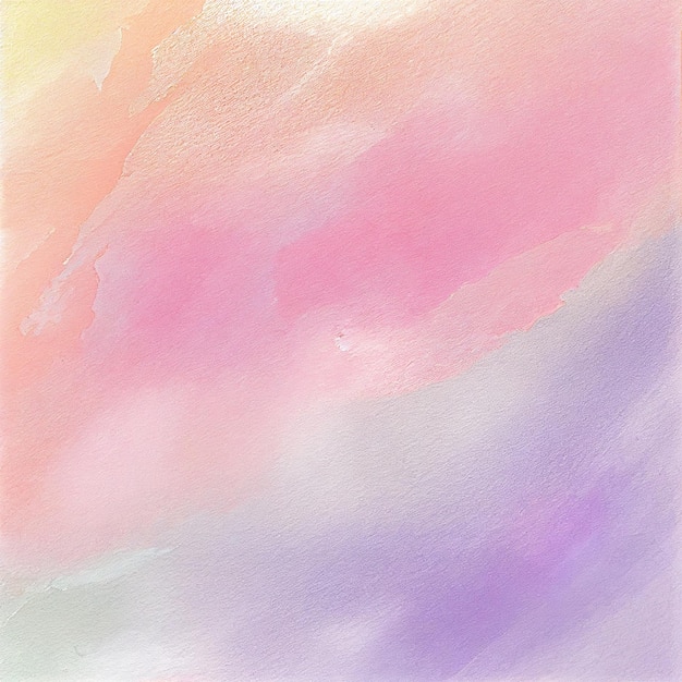 Abstract Color Watercolor Texture Background