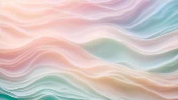 Photo abstract colored background in the form of waves