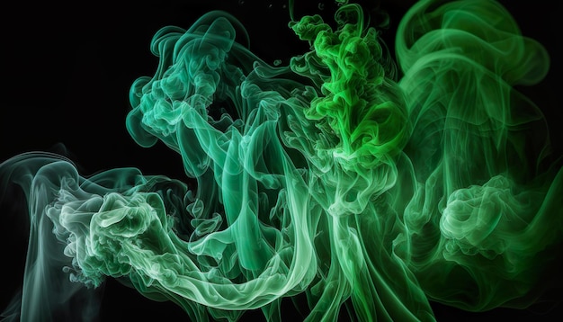 Абстрактный цветной дым на темном фоне дымчатый вейп цветной фон